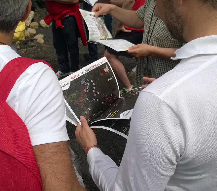 Etna Excursion: Orienteering
